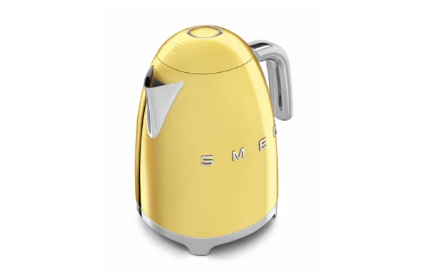 Чайник электрический SMEG KLF03GOEU, 2400 Вт, 1,7 л, золото