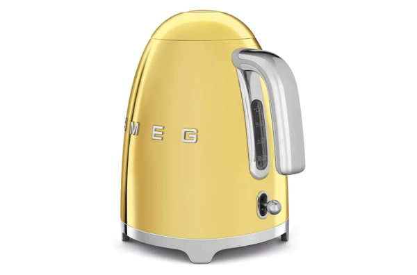 Чайник электрический SMEG KLF03GOEU, 2400 Вт, 1,7 л, золото