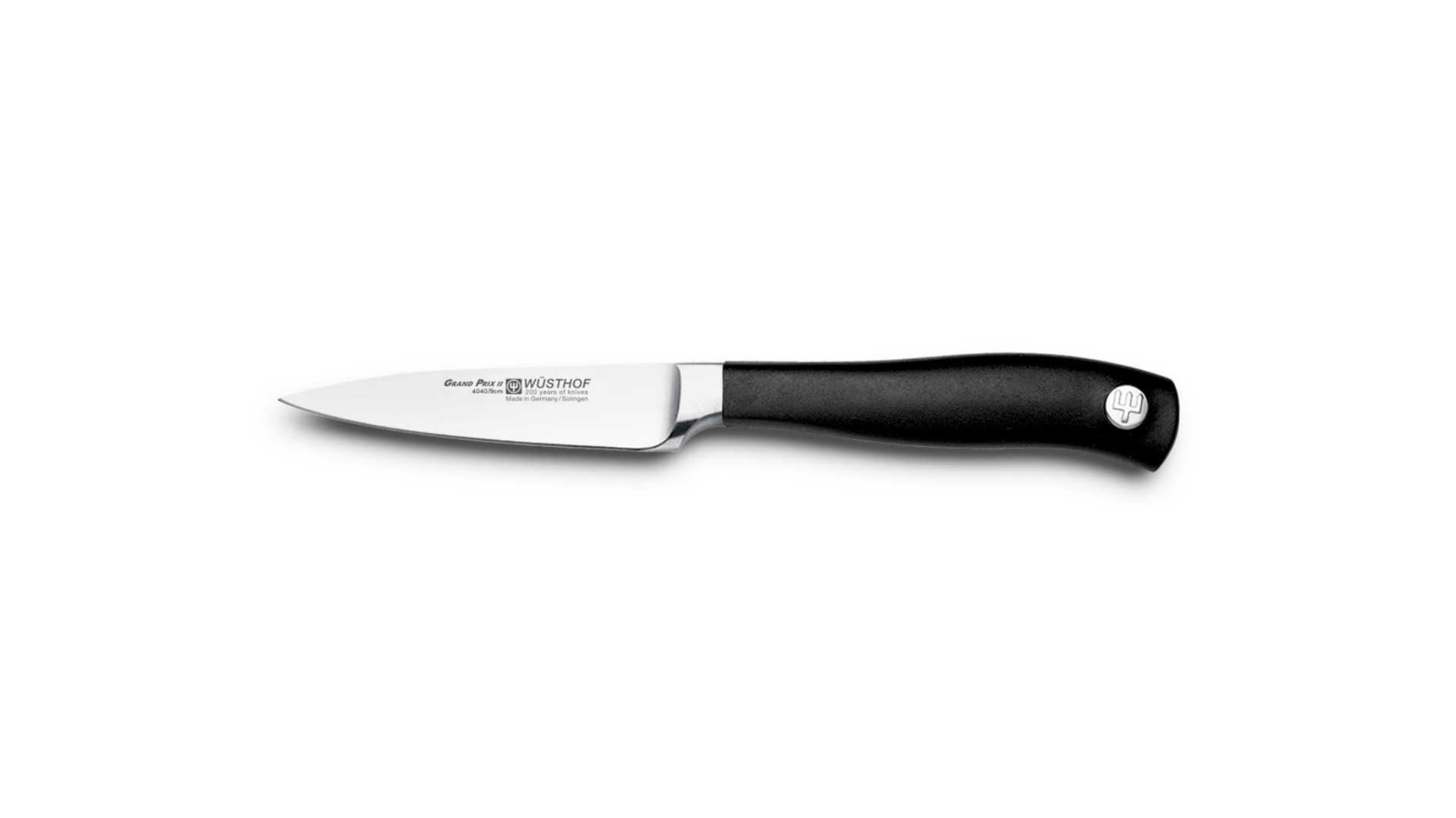 Набор кухонных ножей с ножницами и мусатом на подставке Wuesthof Grand Prix, 5 шт, сталь кованая