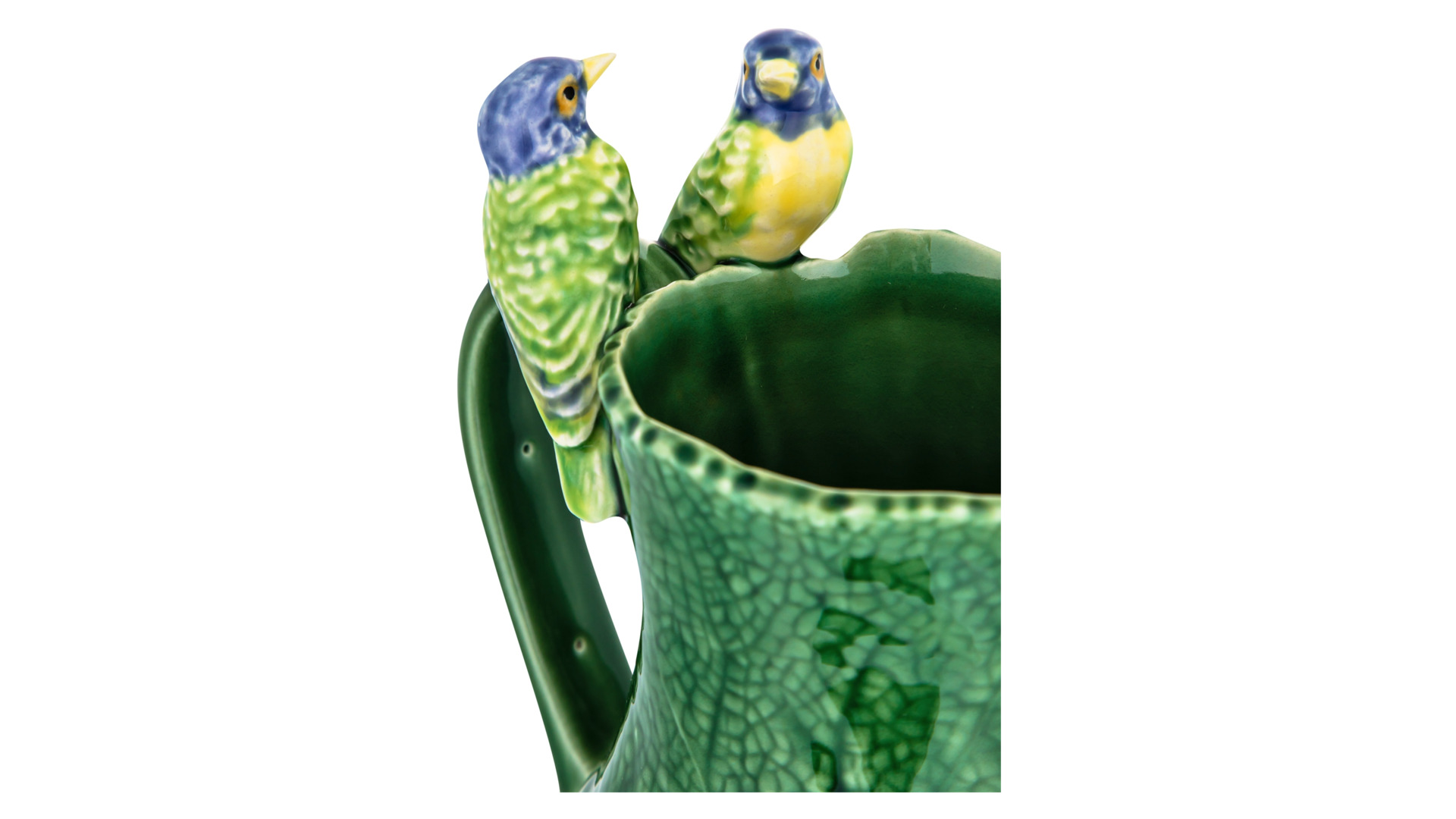 Кувшин Bordallo Pinheiro Цинерария с птичками 1,8 л, керамика
