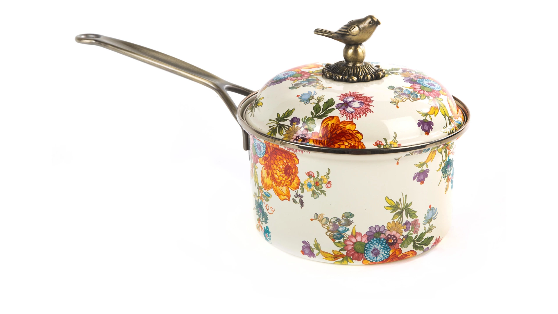 Кастрюля Mackenzie-Childs Flower Market 2,5 л, сталь нержавеющая