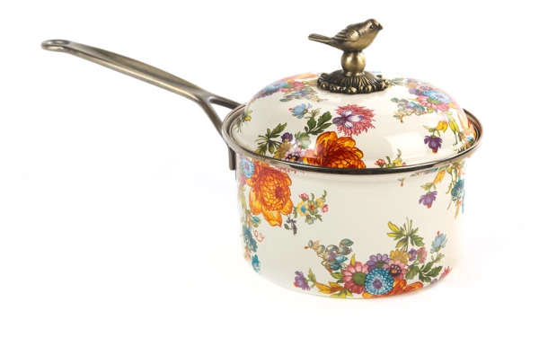 Кастрюля Mackenzie-Childs Flower Market 2,5 л, сталь нержавеющая