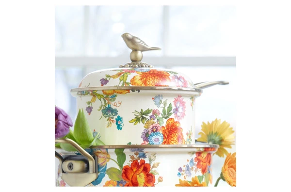 Кастрюля Mackenzie-Childs Flower Market 2,5 л, сталь нержавеющая