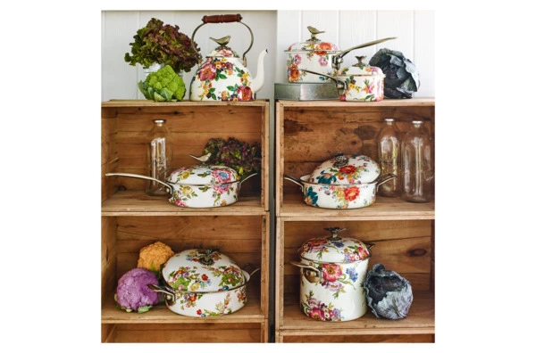 Кастрюля Mackenzie-Childs Flower Market 2,5 л, сталь нержавеющая