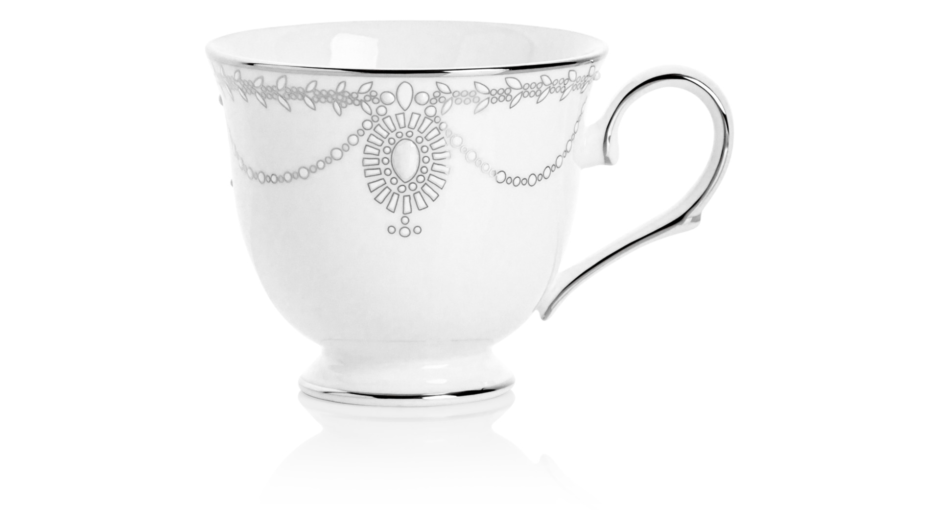 Сервиз чайно-столовый Lenox Королевский жемчуг на 1 персону 5 предметов белый