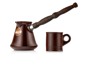 Набор кофейный Ceraflame, сталь нержавеющая, шоколад