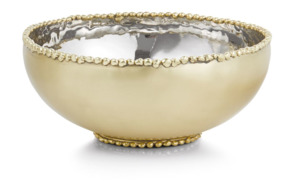 Чаша Michael Aram Золотые жемчужины 24 см