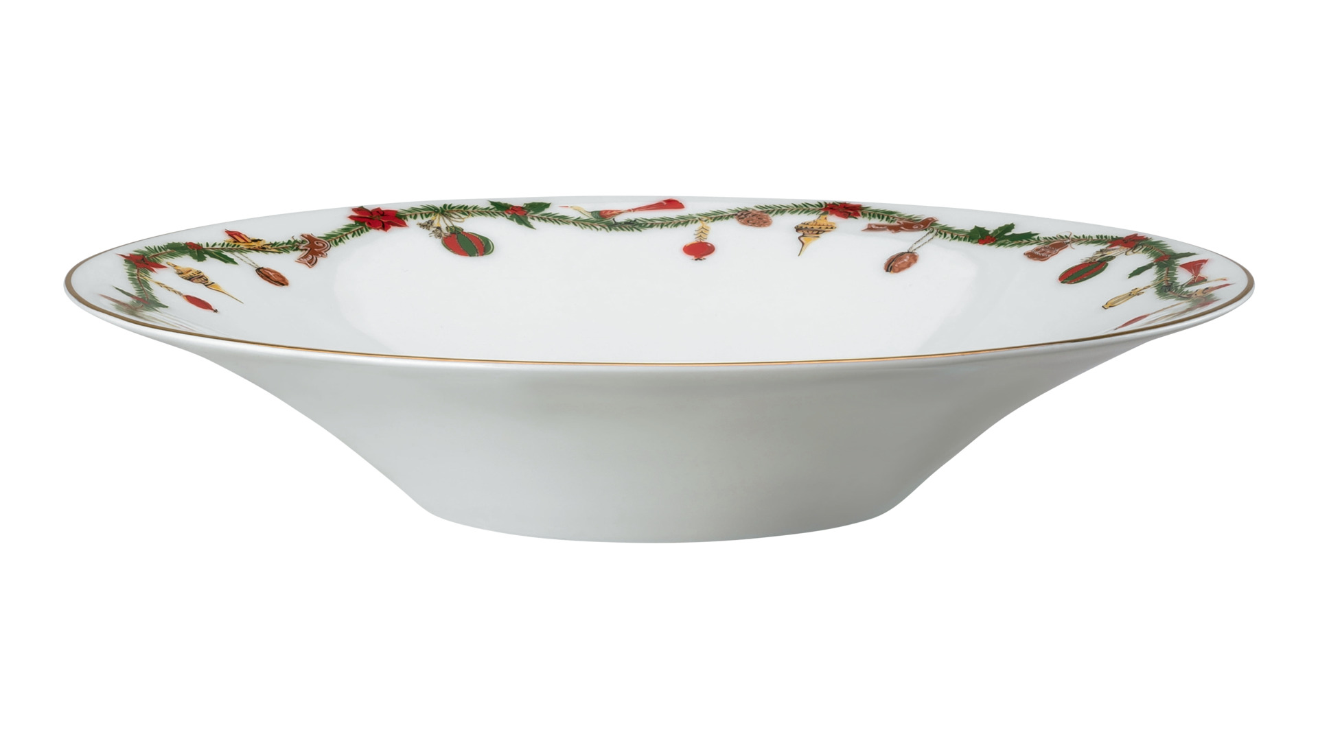 Тарелка суповая Hutschenreuther Рождество 24 см