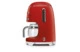 Капельная кофеварка SMEG DCF02RDEU 1050 Вт, кувшин 1,25 л, с подогревом, красный