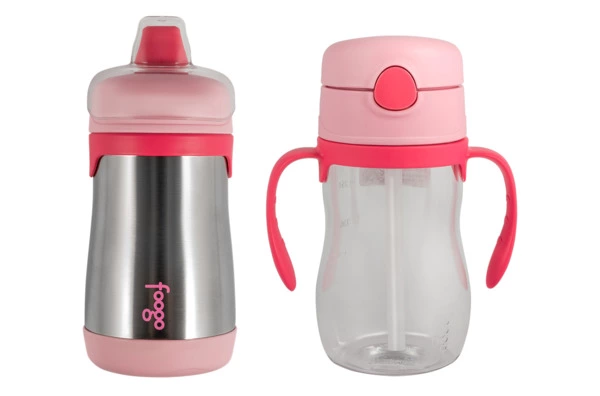 Набор детских термосов THERMOS BP5353, BS5353PK, 2шт х 300мл, розовый, п/к (302809)