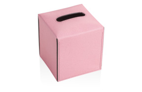 Салфетница квадратная Giobagnara 12х12см, розовая