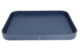 Поднос GioBagnara Поло 27,5х20,5 см, серо-голубой