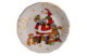 Тарелка закусочная Certified Int. Винтажный Санта.Мячик 23 см, керамика