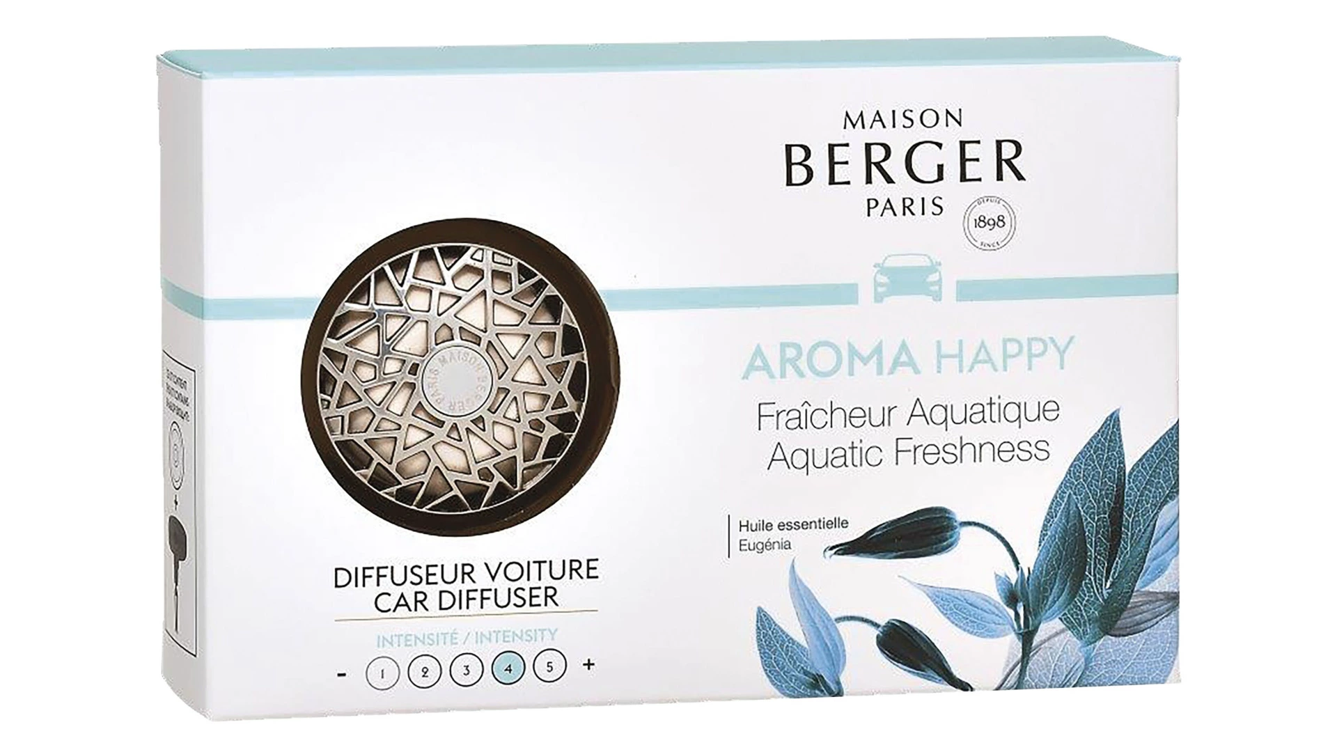 Автодиффузор Maison Berger Арома Счастье 14х3,3 см