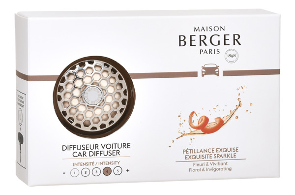 Автодиффузор Maison Berger Брызги шампанского 14х3,3 см