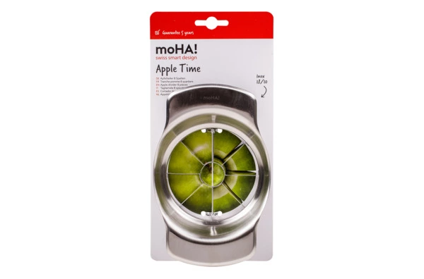 Яблокорезка MoHa APPLE TIME на 8 долек, сталь нержавеющая