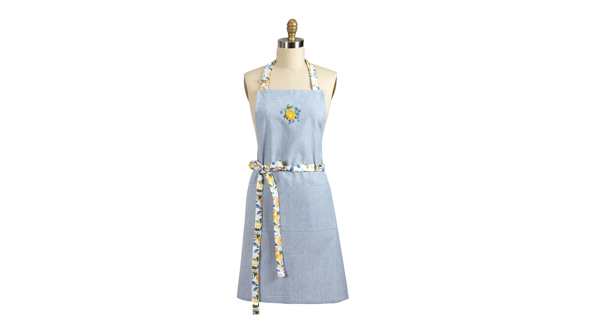Фартук Kay Dee Designs Лимоны 66х86 см, с фронтальным карманом, хлопок