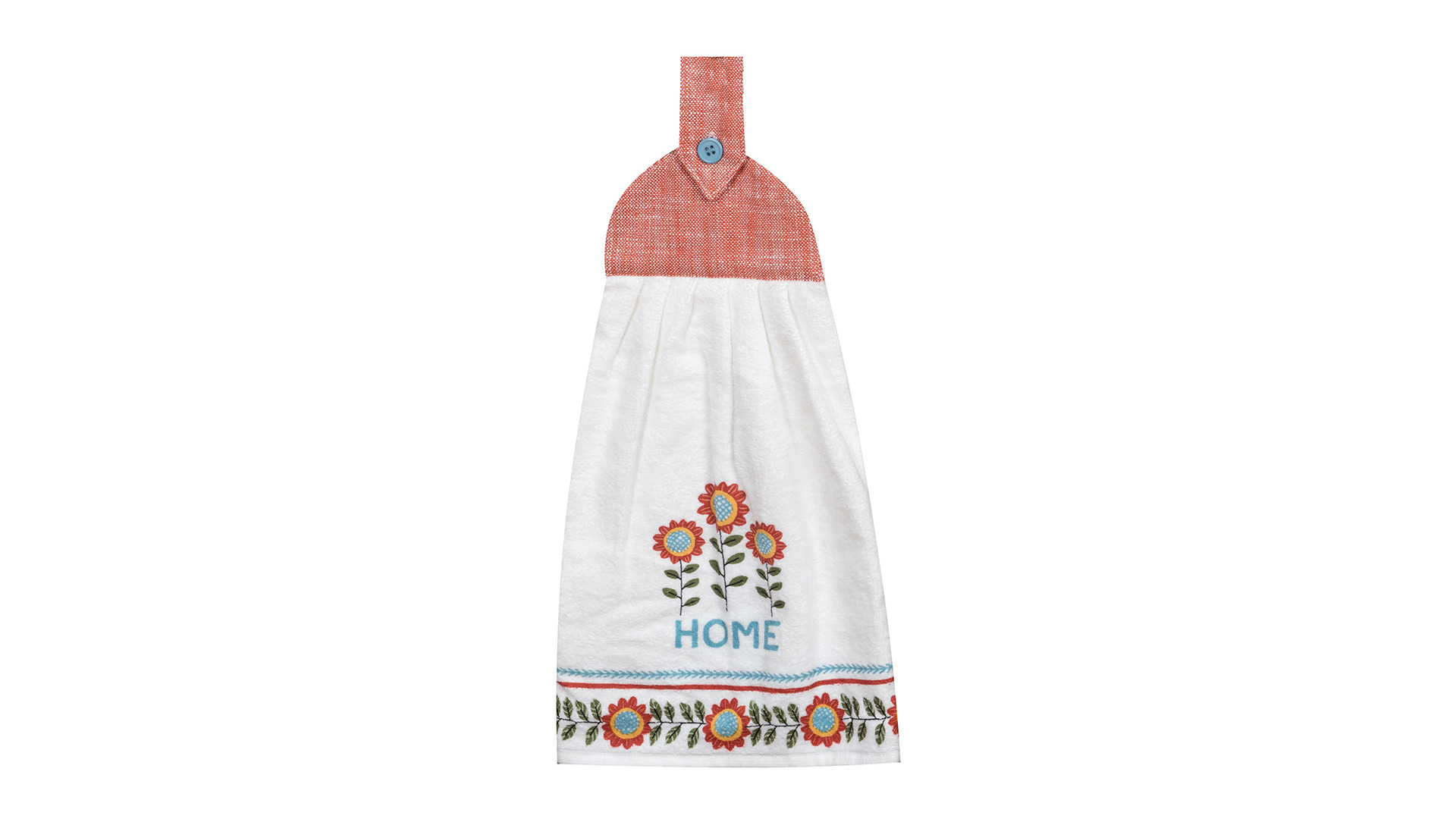 Полотенце кухонное Kay Dee Designs с держателем "Осень в цвету" 46х23см, хлопок