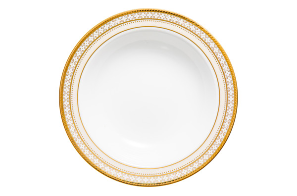 Чаша для десерта Noritake Трефолио, золотой кант 15,5 см
