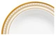 Чаша для десерта Noritake Трефолио, золотой кант 15,5 см, фарфор костяной