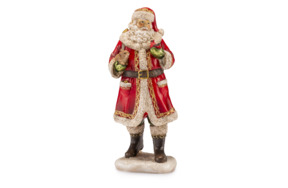 Фигурка Санта с ёлкой 26,5см, полирезина