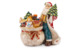Шкатулка Lamart Санта с мешком 27см, керамика, ручная роспись