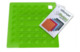 Прихватка-подставка под горячее квадратная Silikomart 17,5см (зелёная)