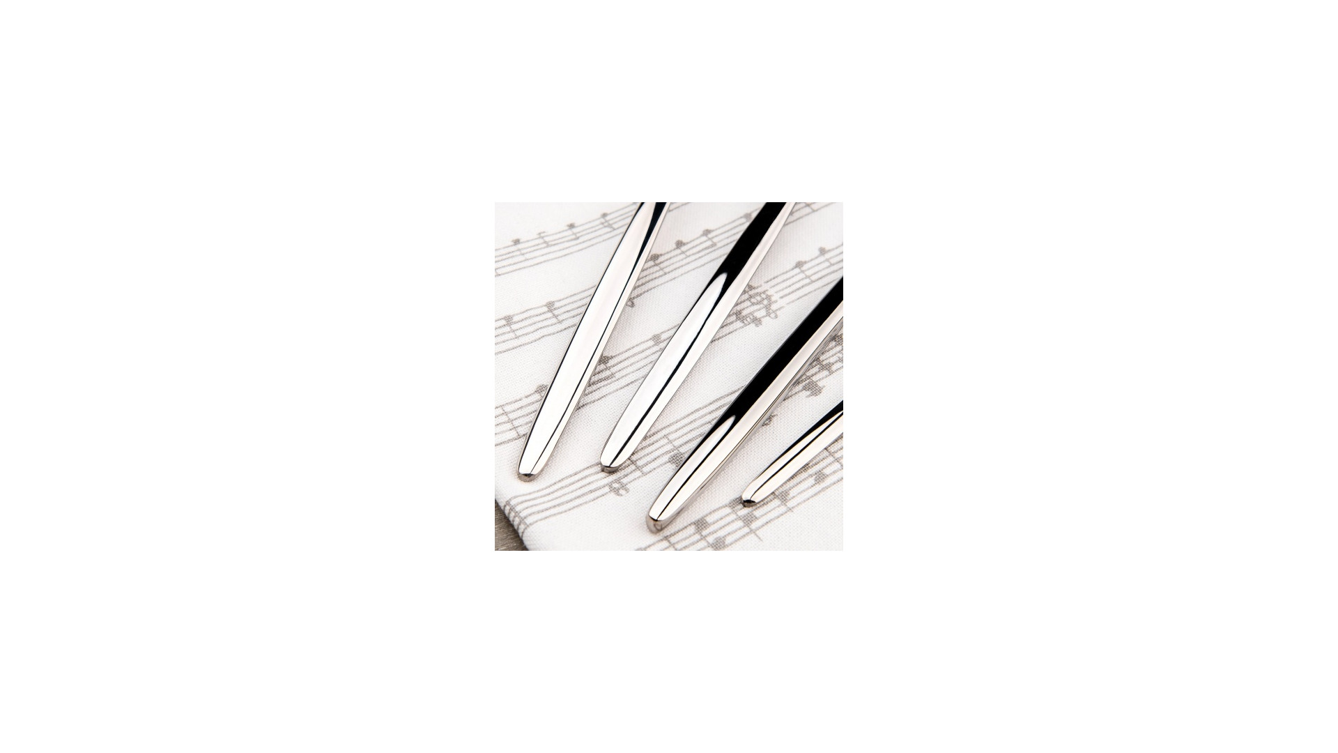 Набор столовых приборов Pintinox Оливия Панорама на 6 персон 24 предмета, сталь нержавеющая, п/к