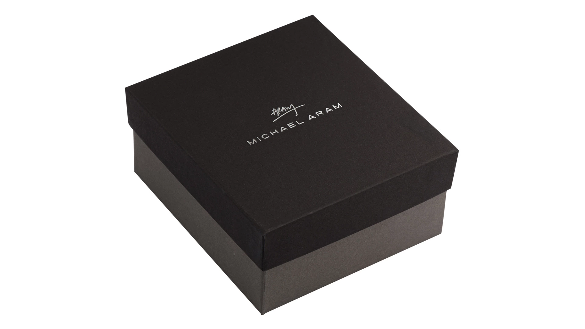 Салфетница Michael Aram Плющ и дуб 13 см, сталь нержавеющая, серебристо-золотистая