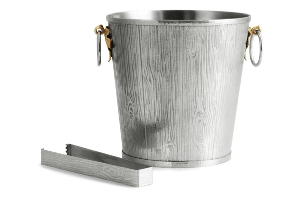 Ведерко для льда с щипцами Michael Aram Плющ и дуб 20 см