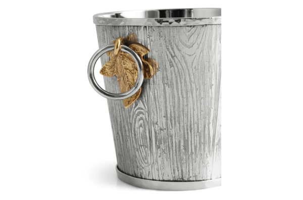 Ведерко для льда Michael Aram Плющ и дуб 10 см, сталь нержавеющая