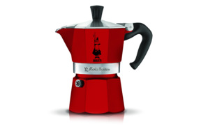 Кофеварка гейзерная Bialetti Moka Express Красная 3 чашки