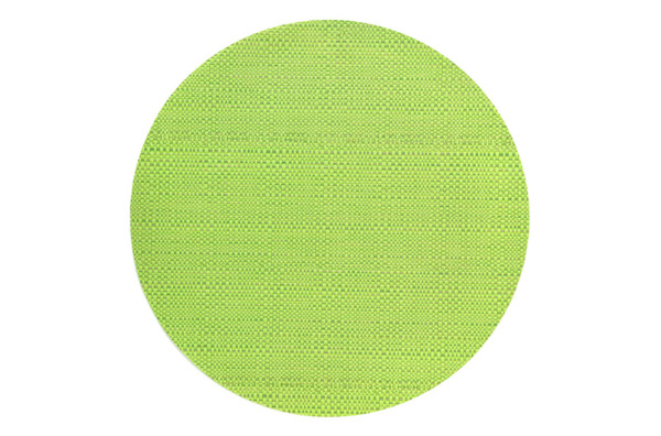 Салфетка подстановочная Harman круглая Harman Шахматы 35,5 см, зелёная