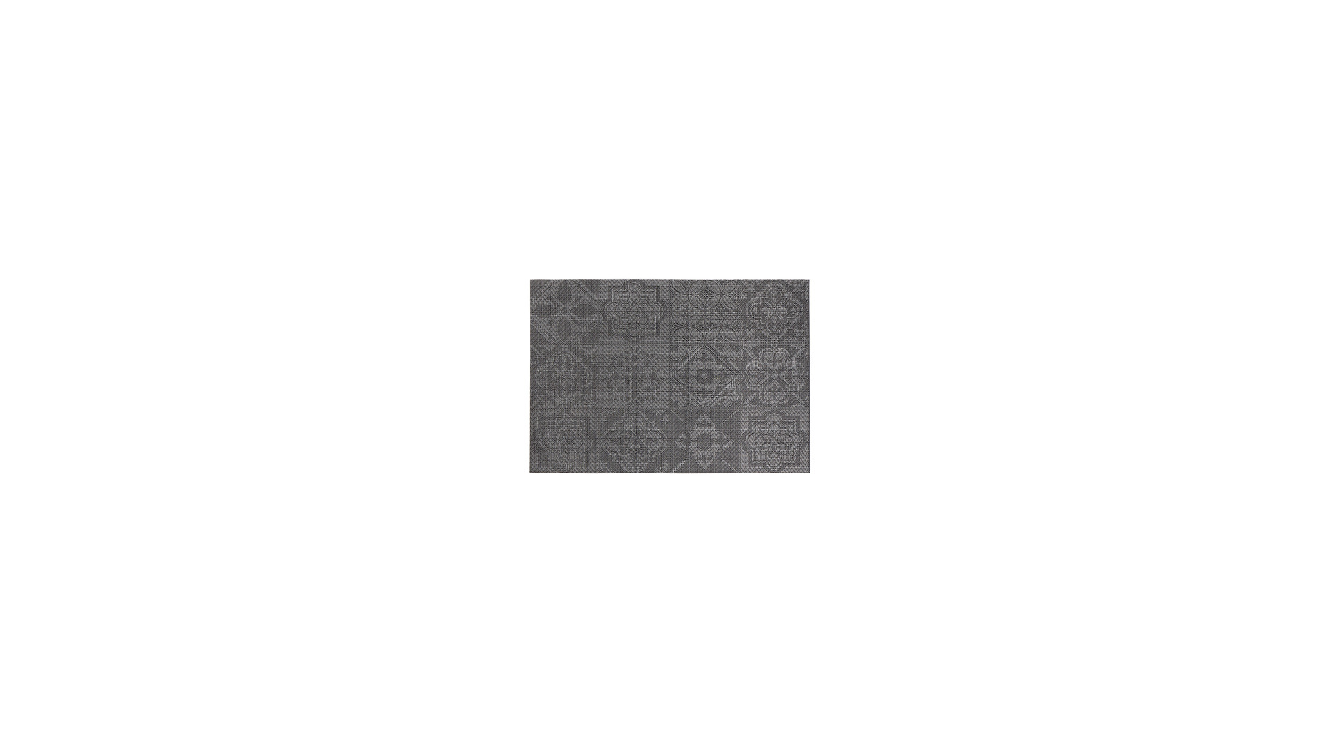 Салфетка подстановочная Harman Узоры 48х33 см, чёрная