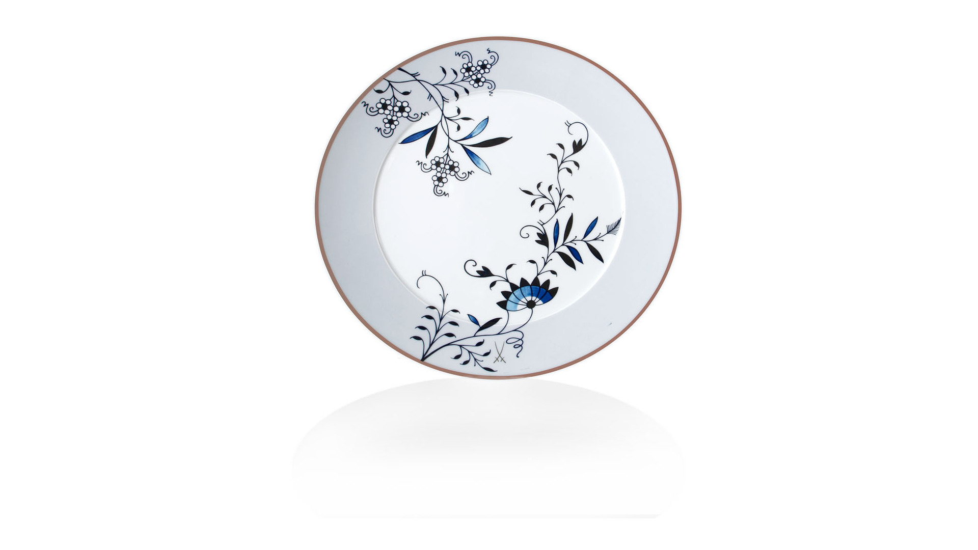 Тарелка обеденная Meissen Коллаж Благородный Китай 29 см