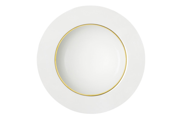Набор тарелок для пасты глубоких Sieger by Furstenberg Мой фарфор! Золотое сокровище 23 см, 6 шт
