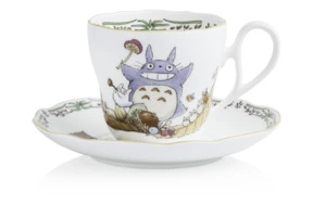 Чашка с блюдцем Noritake Мой сосед Тоторо Орешник 250 мл