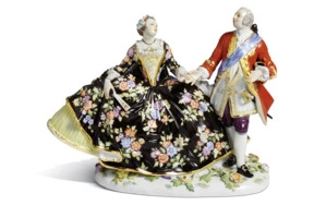 Фигурка Meissen Влюбленная пара 21 см