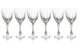 Набор бокалов для вина ГХЗ Пламя 320 мл, 6 шт, хрусталь