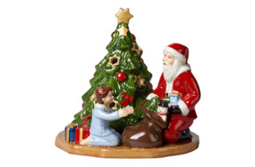 Подсвечник Villeroy&Boch Christmas Toys Подарки 15 см, фарфор
