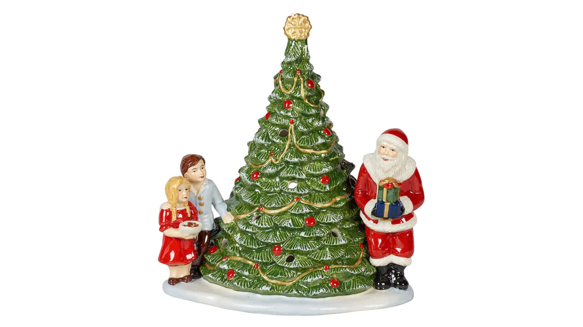 Подсвечник Villeroy&Boch Christmas Toys Ель 20 x 17 x 23 см, фарфор