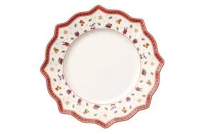 Тарелка обеденная Villeroy&Boch Toys Delight 29 см, белая, фарфор