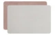 Плейсмат двусторонний ADJ 45х30 см, кожа натуральная, пепельная роза