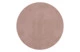 Плейсмат круглый двусторонний ADJ 40 см, кожа натуральная, пепельная роза