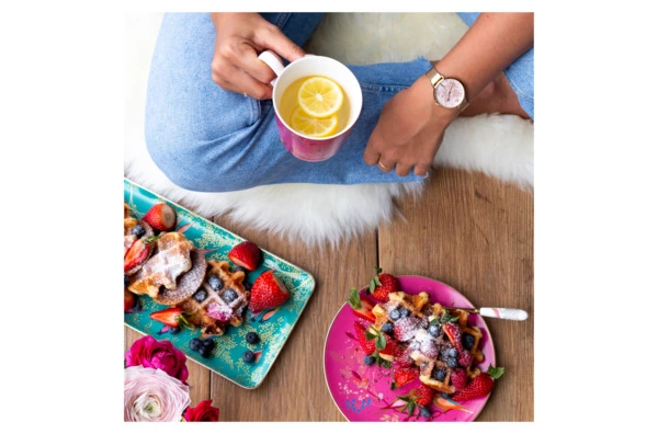 Поднос прямоугольный Portmeirion Сара Миллер.Челси 36 см, фарфор, п/к