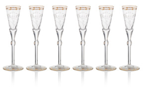 Набор из 6 фужеров для шампанского Moser Паула 140мл