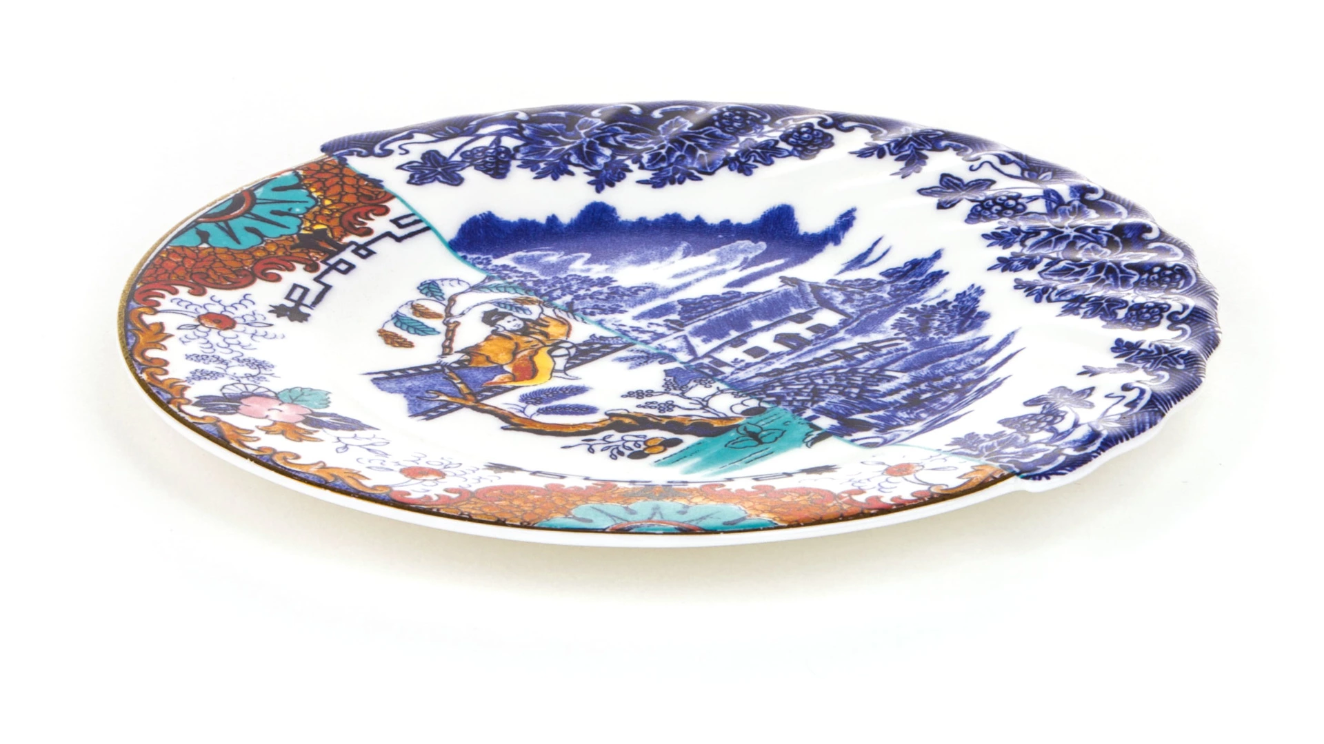 Тарелка десертная Seletti Гибрид Вальдрада 20 см, фарфор