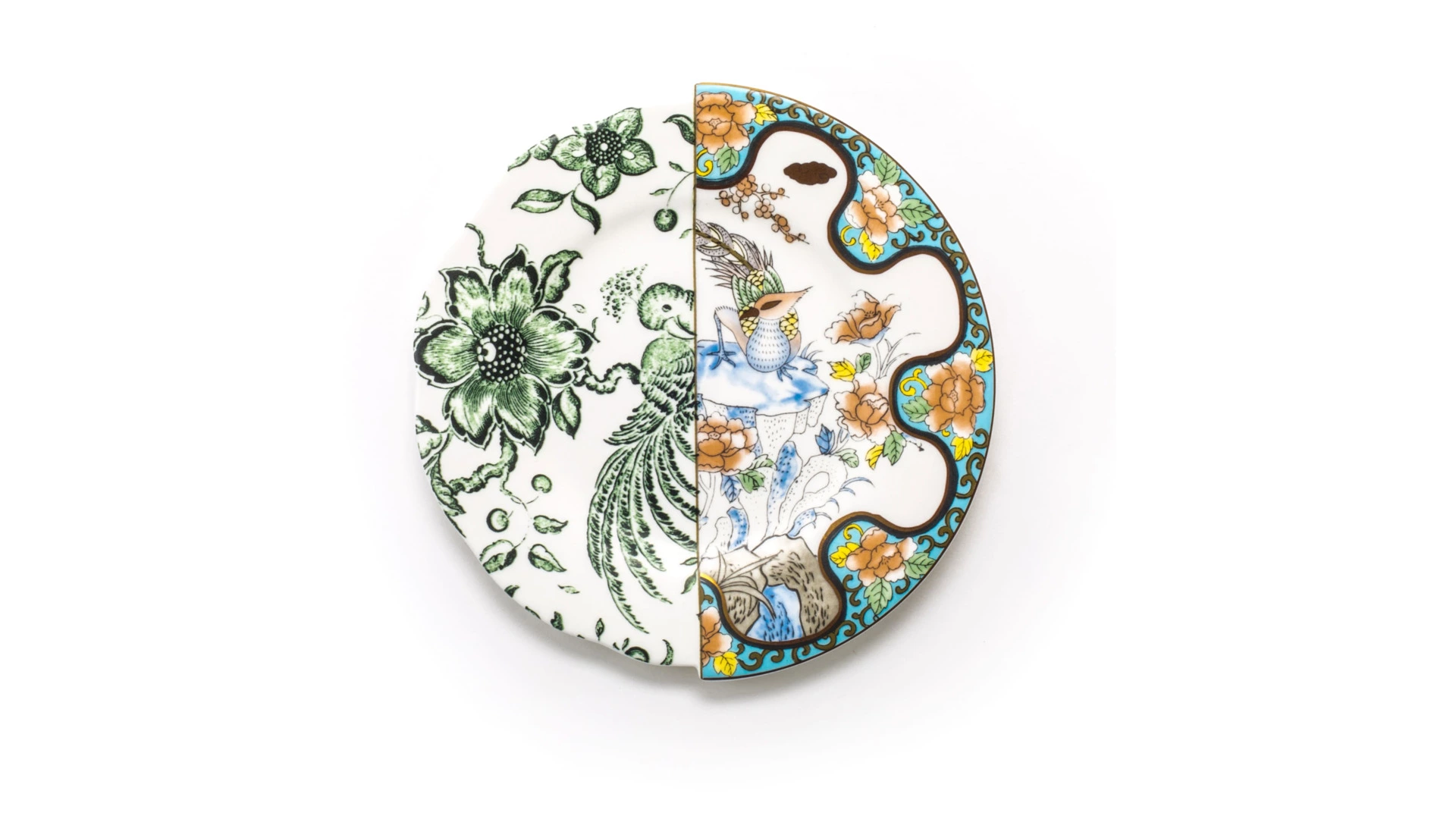 Тарелка десертная Seletti Гибрид Зое 20 см, фарфор