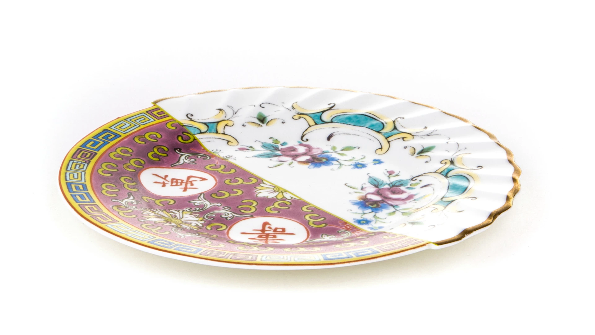Тарелка десертная Seletti Гибрид Эдозия 20 см, фарфор