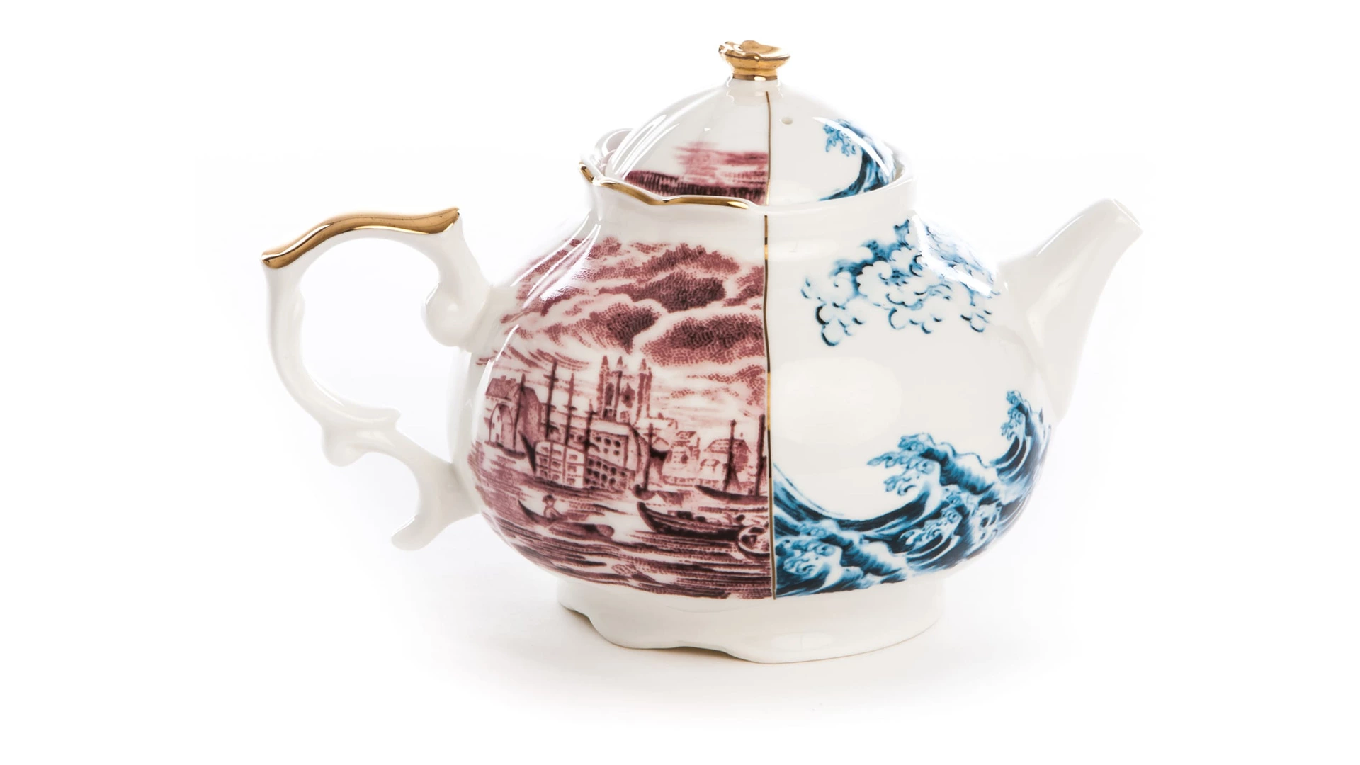 Чайник Seletti Гибрид Смеральдина 13 см, фарфор